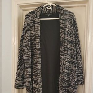 Curator Oversized Cardigan/Coat - Marled Cotton